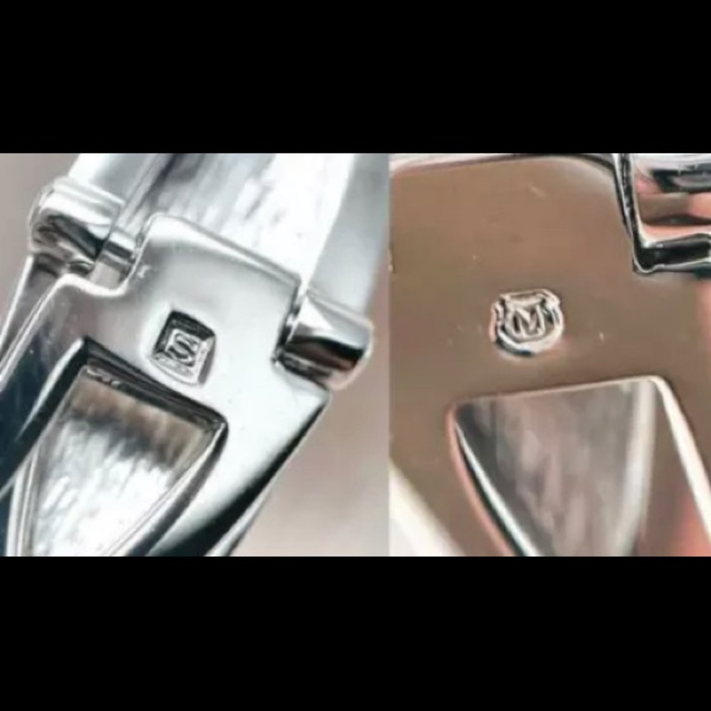 Mikimoto Silver Cufflinks - Picture 4 of 4